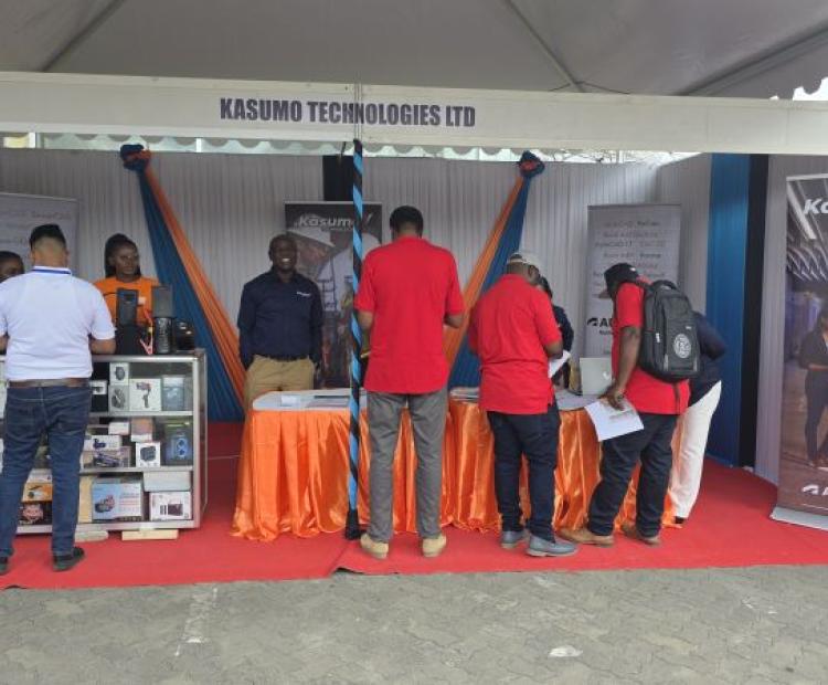 A group of engineers filled with curiosity on the advanced digital technologies.